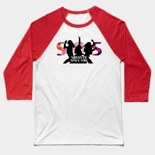 Sirens of Space Time Baseball T-Shirt